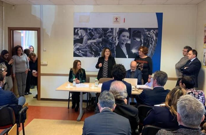 Il Ministro del Lavoro Catalfo in visita a Ivrea