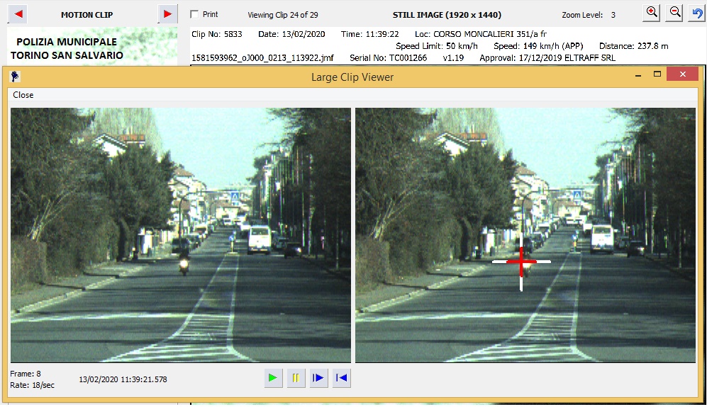 Ai 150 Km in moto in città: 900 euro di multa e via la patente