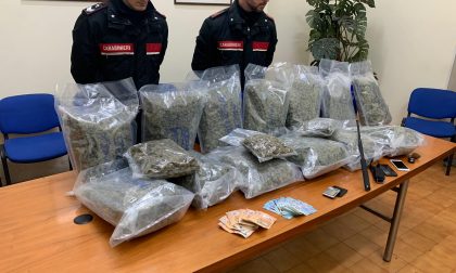 28enne di Mappano "beccato" con 16 kg di marijuana | FOTO
