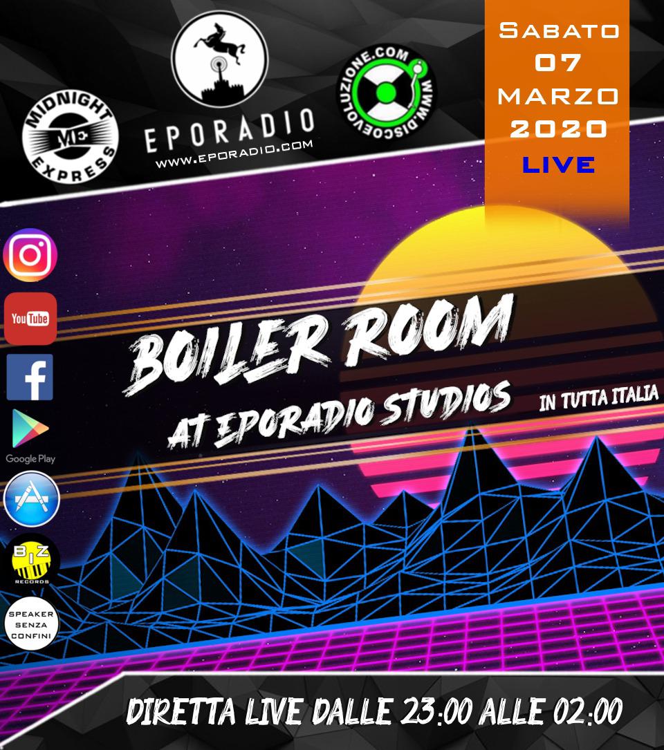 Eporadio propone una “boiler room” di 3 ore “anti-Coronavirus”