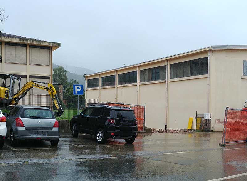 Corio: proseguono i lavori per l’ampliamento della scuola Benito Atzei