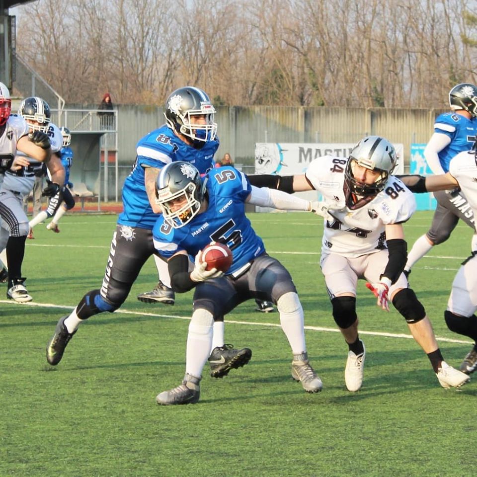 Football americano, i Mastini Canavese temono la chiusura della stagione