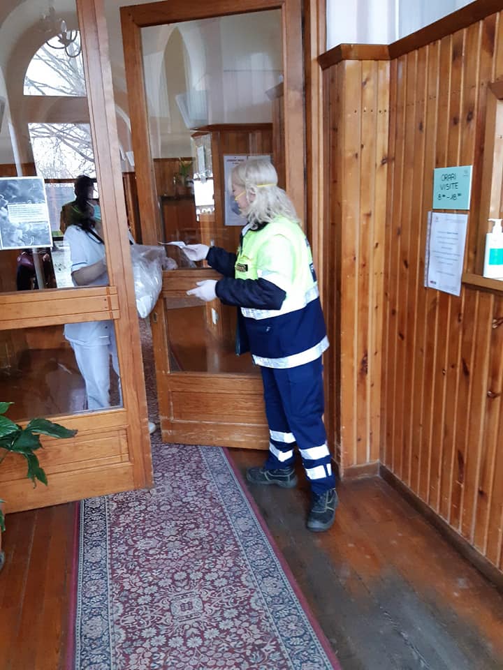 Il grande lavoro dei volontari della Protezione civile di Rivara nei giorni dell’emergenza