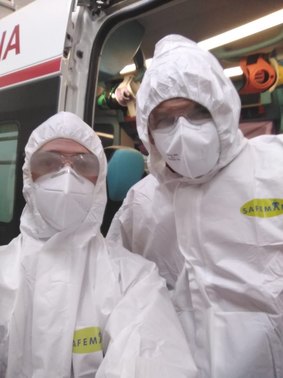 Gli Angeli della Croce Rossa di Rivarolo in prima linea contro il Covid-19