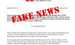 Falsa ordinanza della Regione Piemonte, attenzione alle fake news