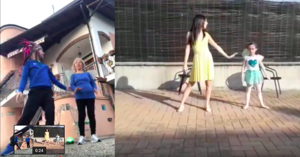 Flashmob mamme on line ecco i passi del balletto