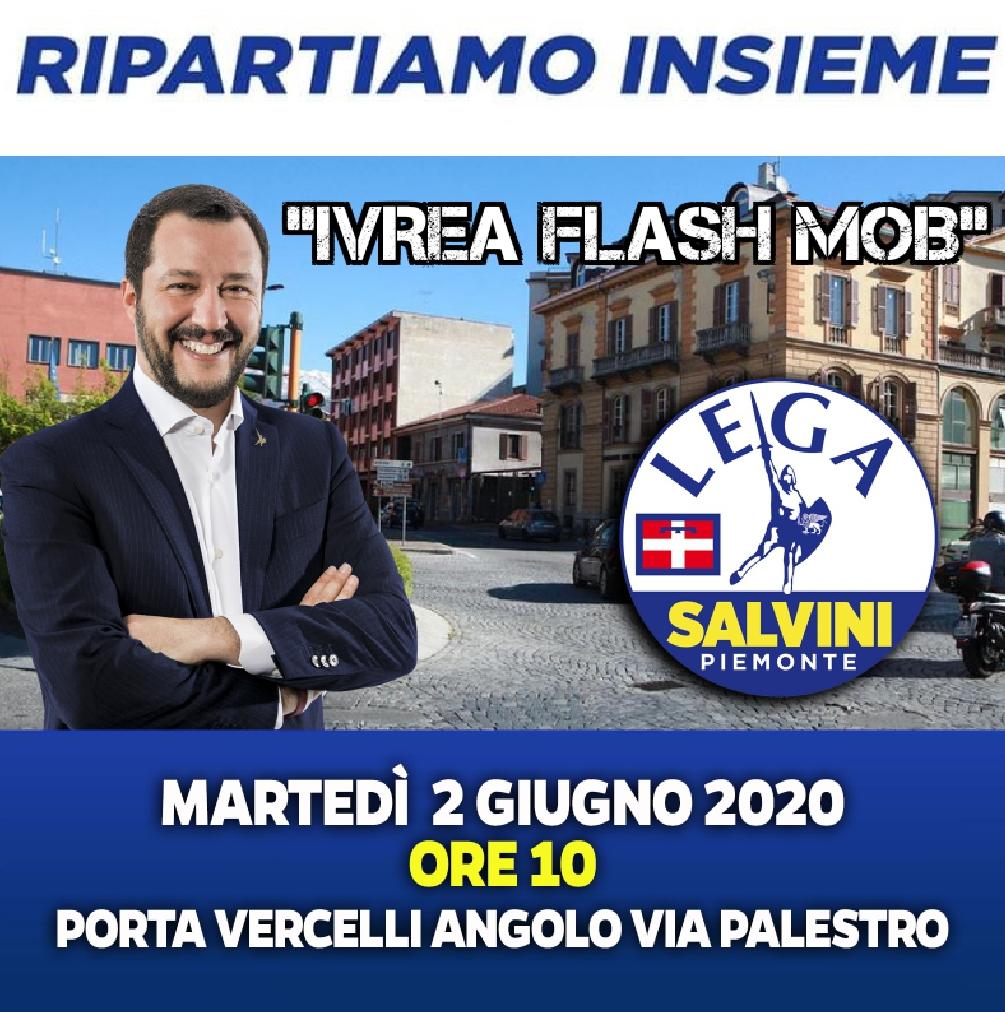 La Lega del Canavese si prepara per il flash mob del 2 giugno a Ivrea