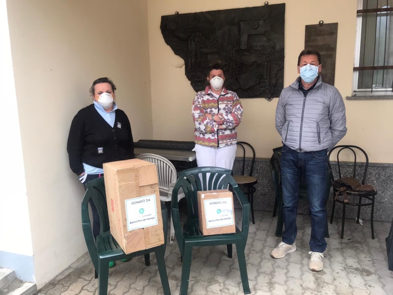 Un bel regalo alla Casa di riposo di Sparone