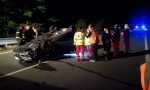 Auto contro due mucche sulla provinciale (FOTOGALLERY)