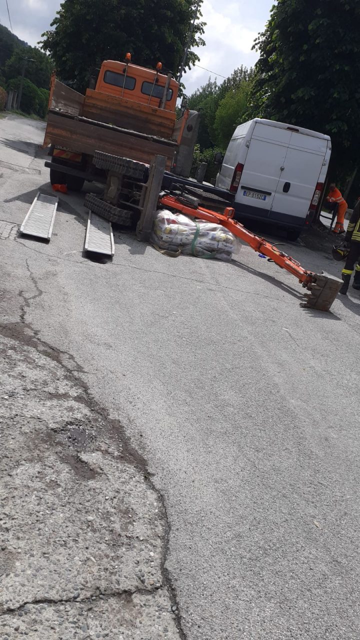 Incidente sul lavoro a Vestignè, uomo in codice rosso