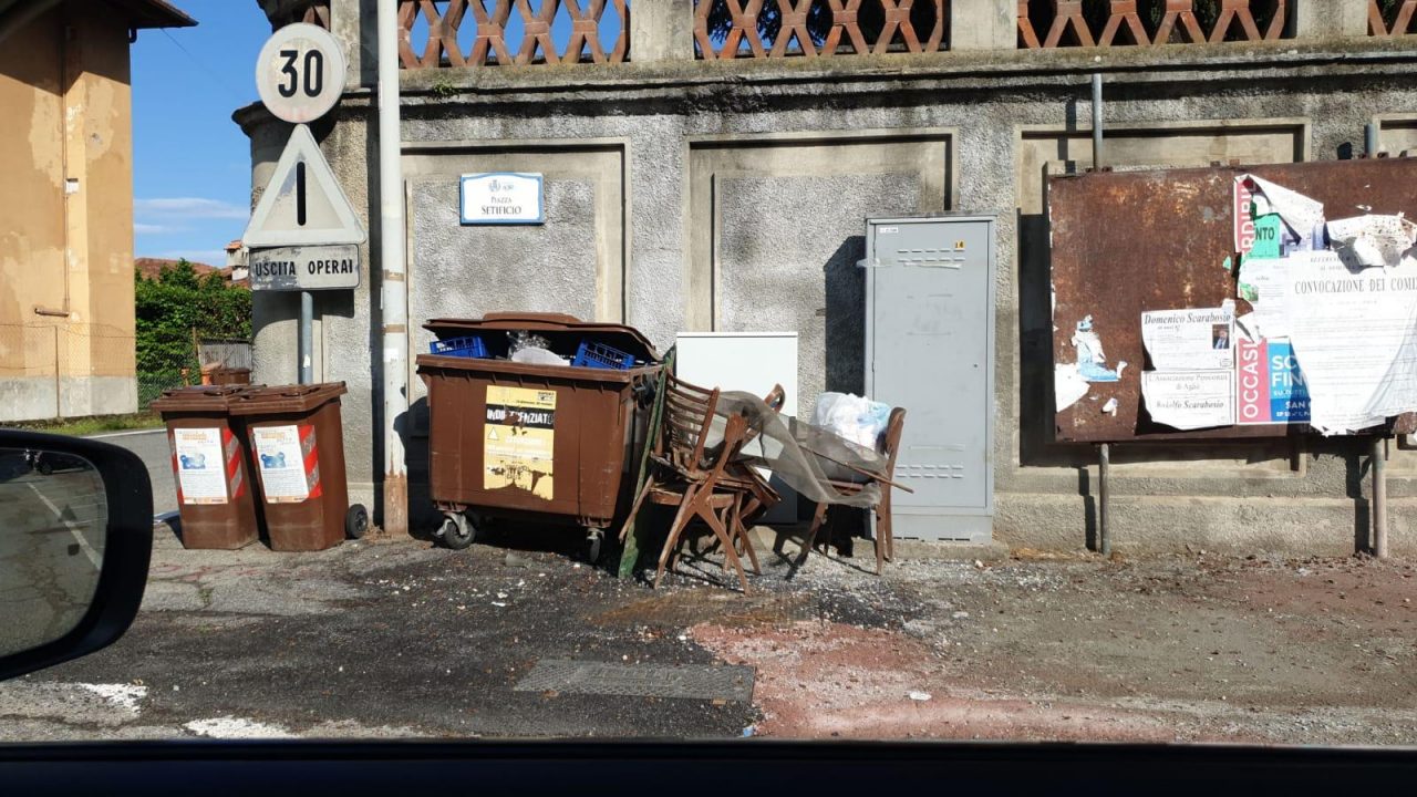 Rifiuti abbandonati, arrivano le fototrappole ad Agliè | FOTO