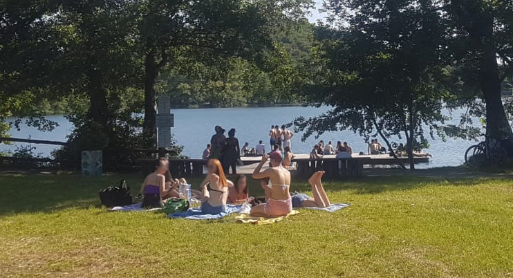 Troppi assembramenti chiusa la “piatta” al lago Sirio