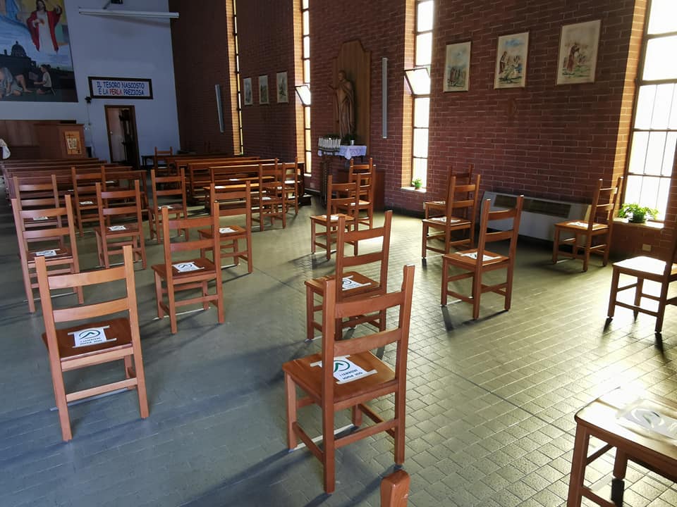 Messe in parrocchia da domenica 24 maggio riprendono le celebrazioni religiose