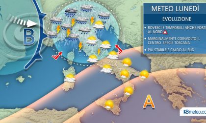 Weekend quasi estivo ma poi arriva il maltempo