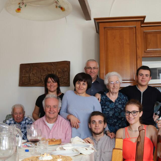 Nonna Michelina ha riabbracciato la sua famiglia
