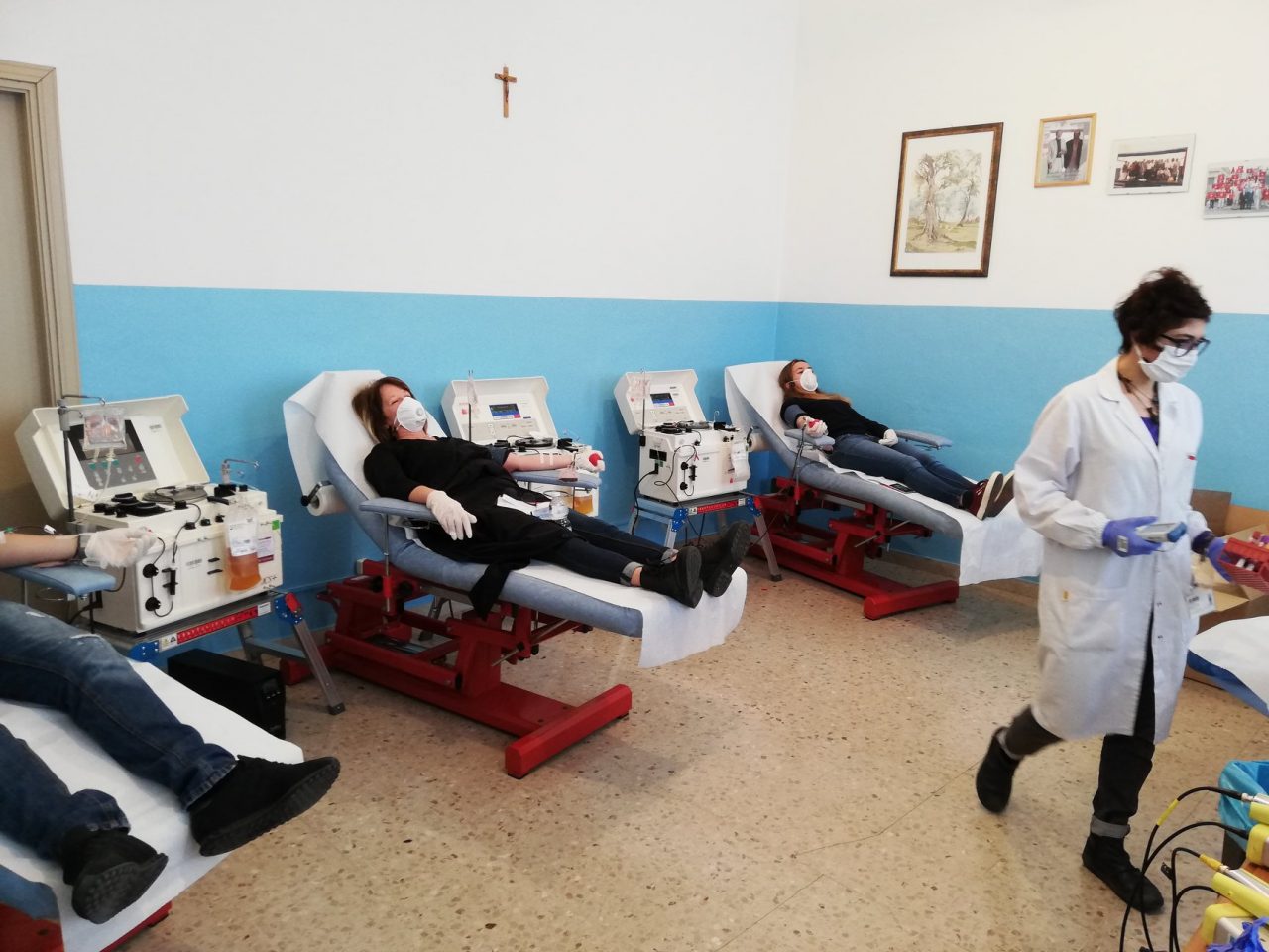 Importante prelievo di sangue a San Francesco