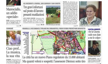 Il Canavese – edizione Rivarolo (del 03 giugno) in edicola. Ecco la prima pagina