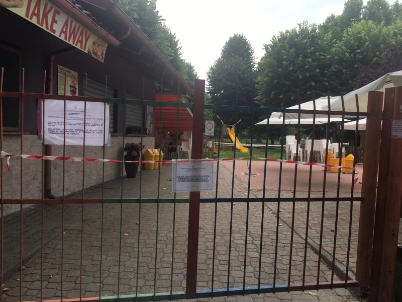 Sigilli al chiosco per violazione disposizioni Covid