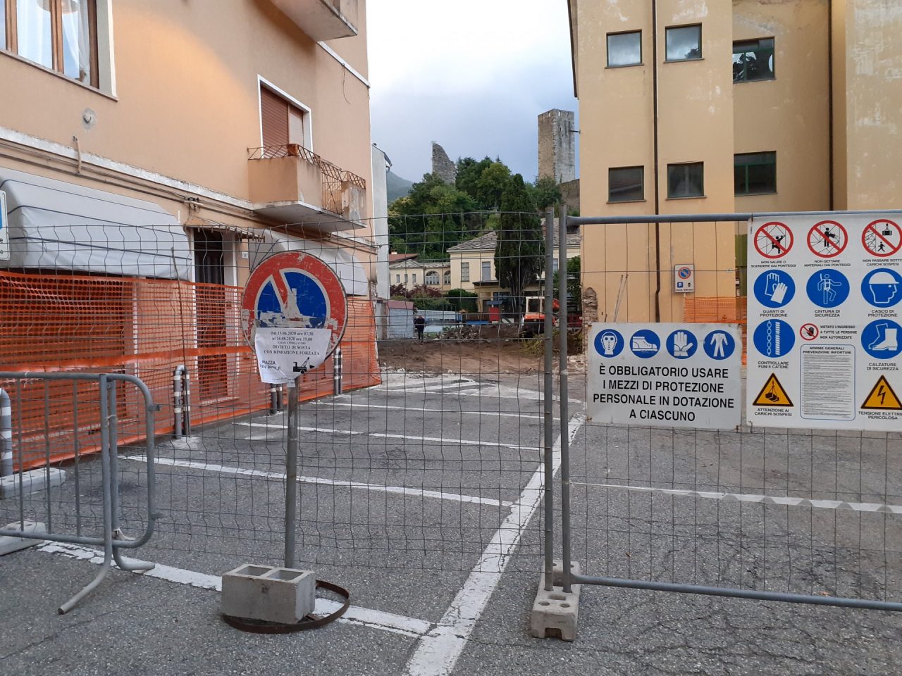 Al via i lavori di riqualificazione delle aree di servizio vicino al Comune