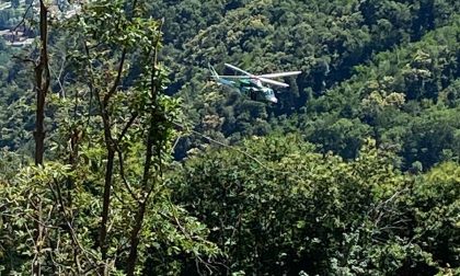 Parapendio precipita al monte Cavallaria, intervento dei Vigili del fuoco