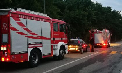 Incendio nella storica residenza Villa Rodrigo a Volpiano