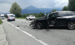 Incidente sulla SP460 a Salassa, due auto coinvolte