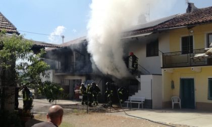 Incendio garage a Oglianico | FOTO