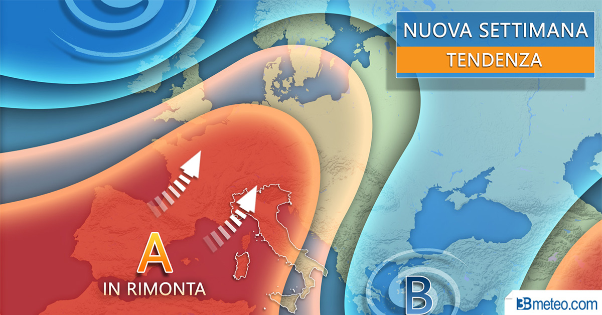In arrivo l’estate, più sole meno temporali