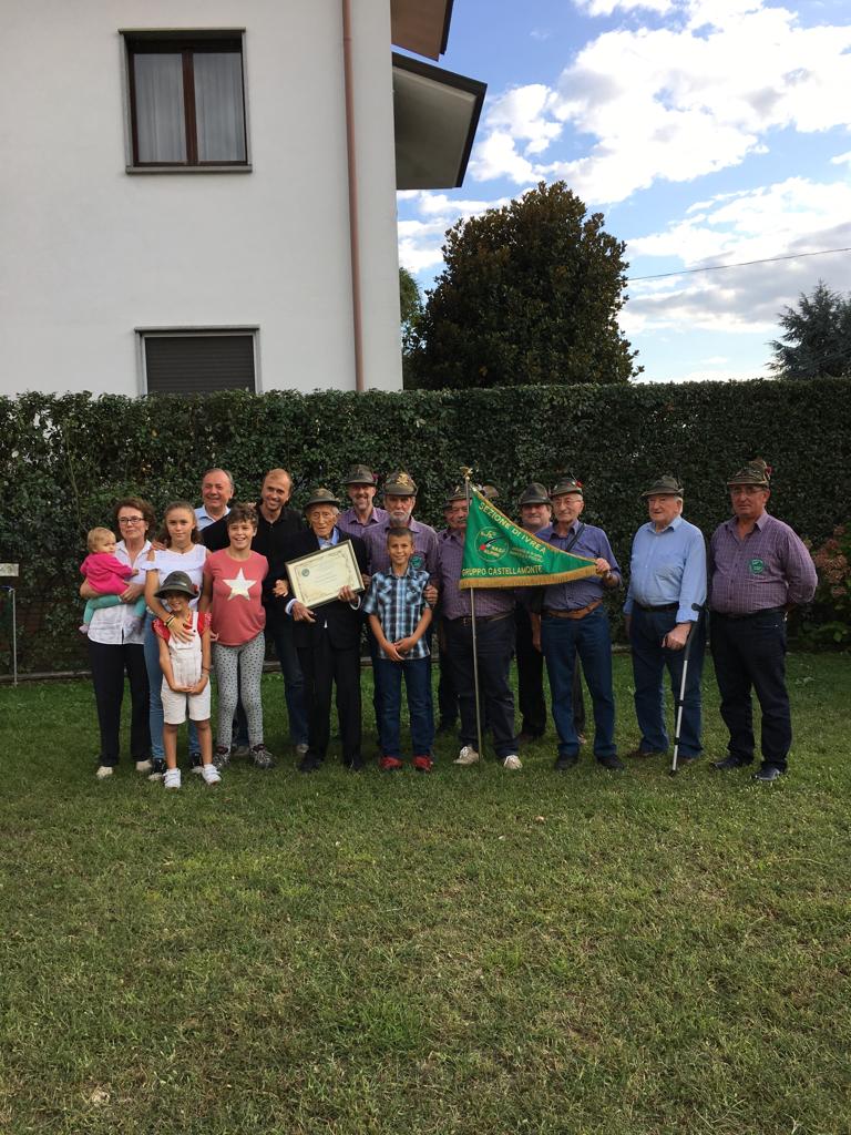 Ultimo saluto a Vincenzo Druscovic, il decano del gruppo Alpini