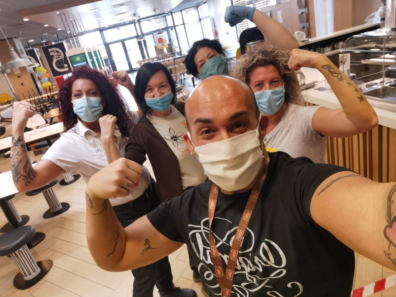 Al McDonald’s di San Maurizio colazione gratis per personale sanitario e operatori di Protezione Civile