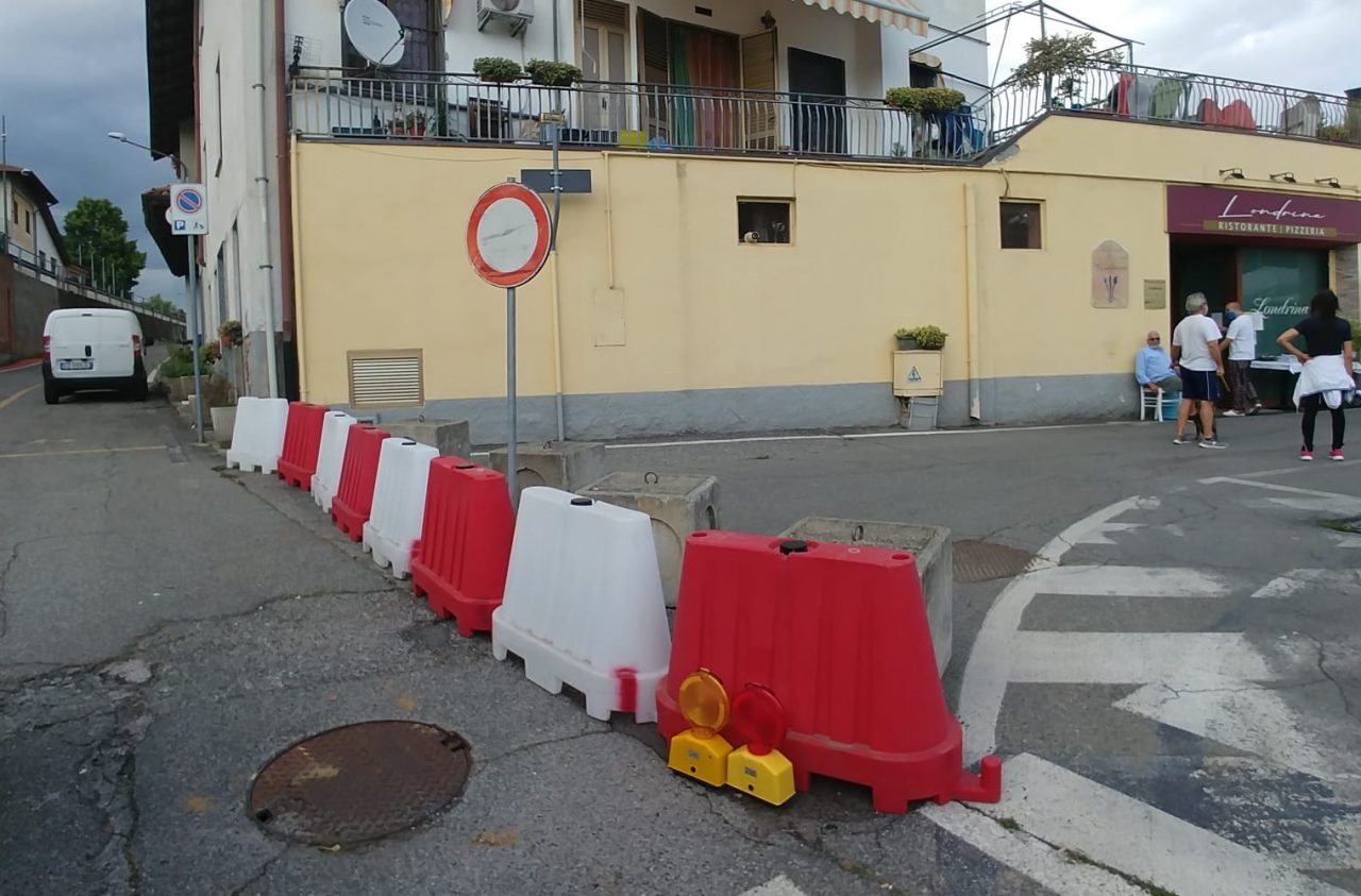 A San Francesco al Campo via San Giovanni Bosco chiusa al traffico