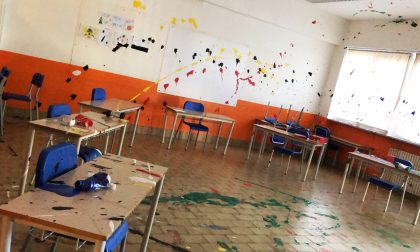 Vandalizzata la primaria "Guglielmo da Volpiano" | FOTO