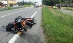 Valperga: scontro tra un'auto e una moto sull'ex statale 460