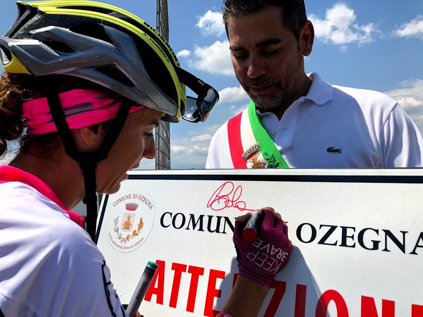 Paola Gianotti è arrivata anche a Ivrea