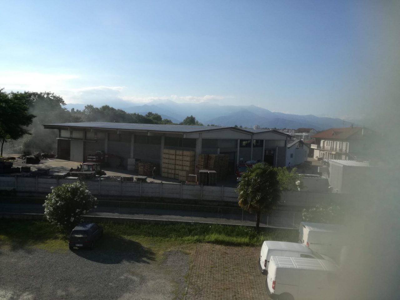 Incendio alla Martinetto a Ciriè