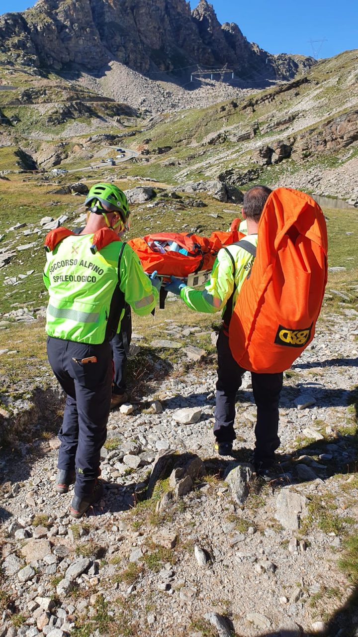 Si infortuna in montagna, escursionista salvata dal Soccorso alpino