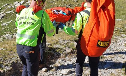 Si infortuna in montagna, escursionista salvata dal Soccorso alpino