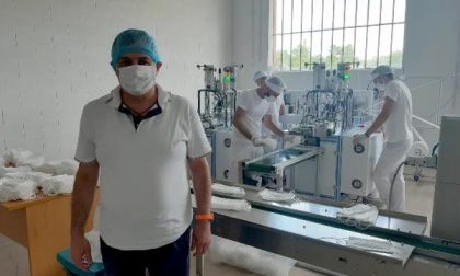 A Leini saranno prodotte 2 milioni di mascherine anti Covid