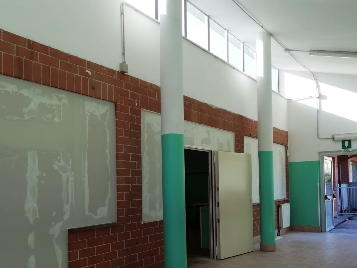 Volpiano: lavori nelle scuole in vista della riapertura di settembre
