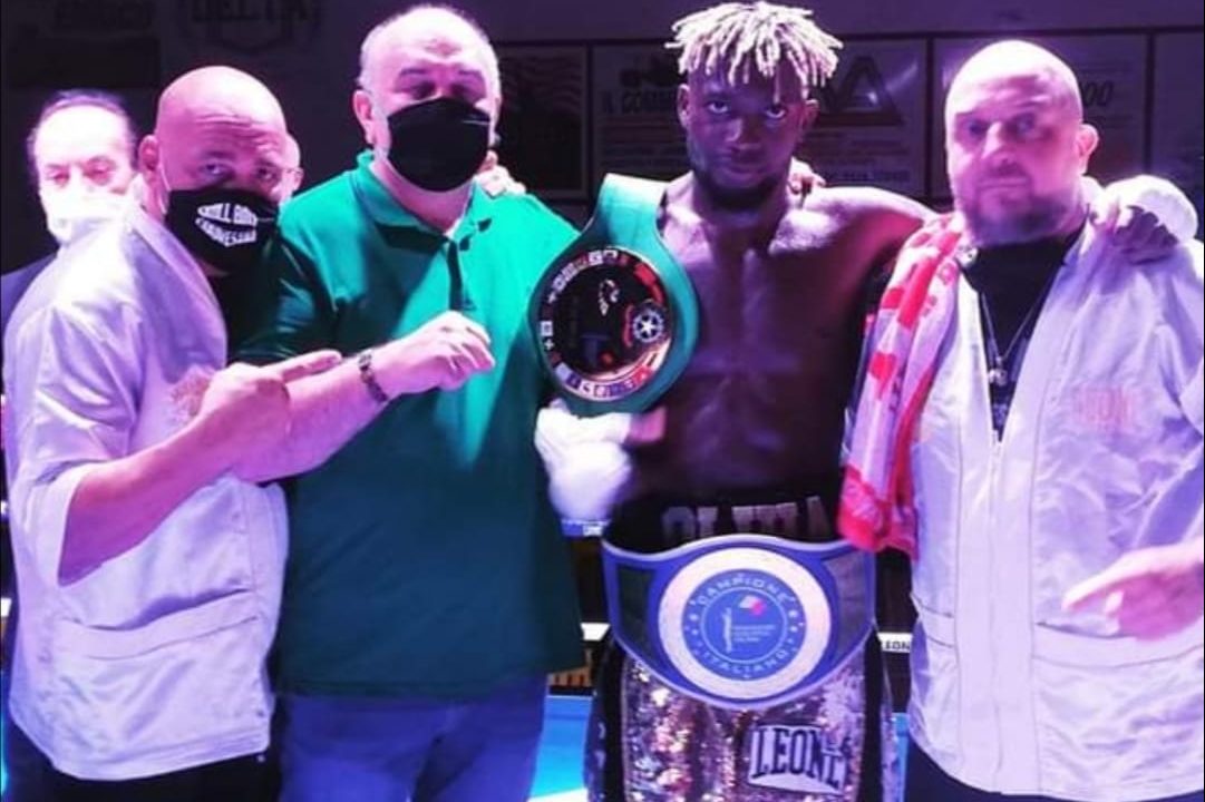 La Skull Boxe Canavesana festeggia la difesa del titolo tricolore di Etinosa
