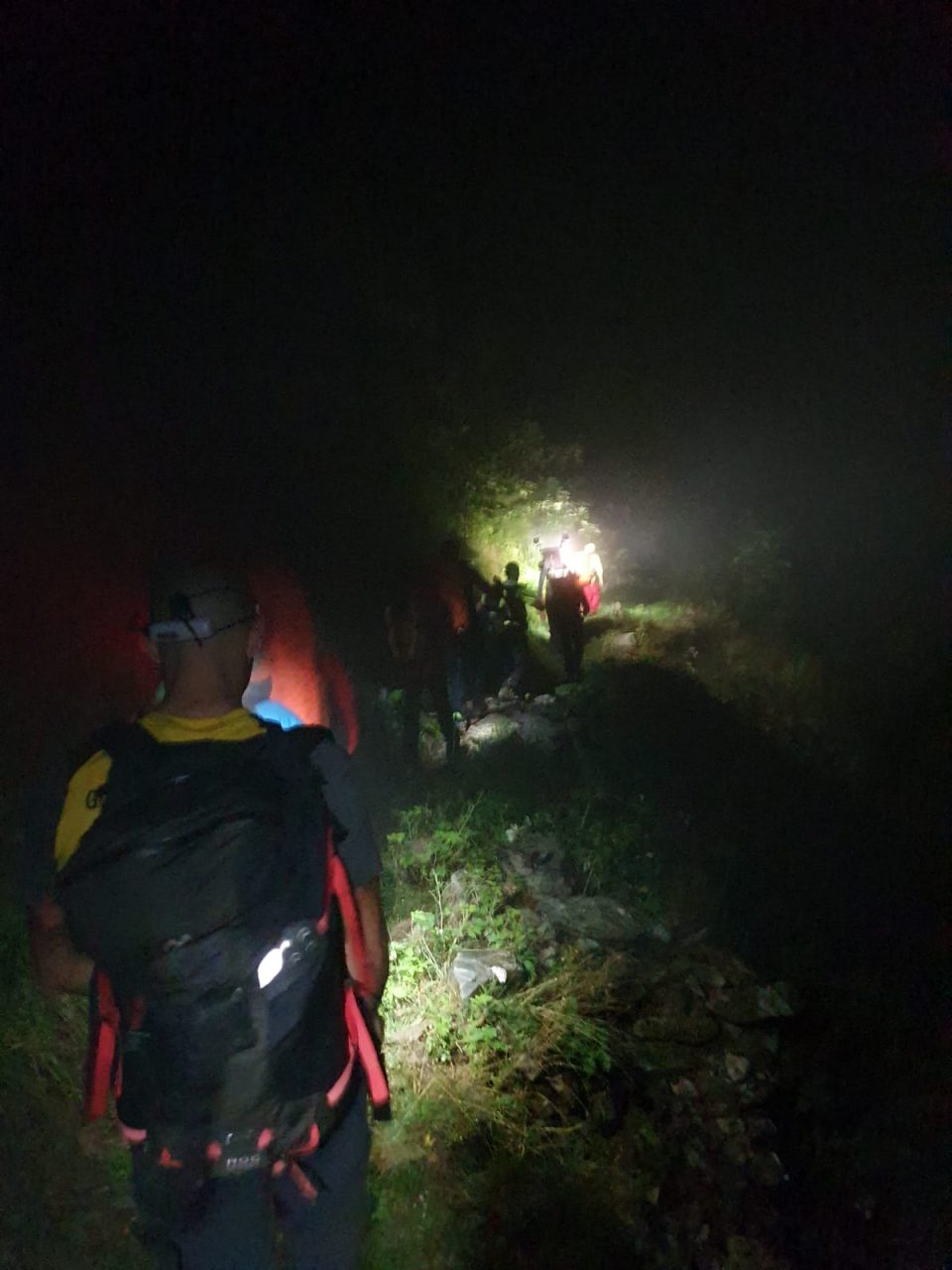 Escursionisti bloccati in alta quota
