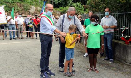 Via Prà del Bacio: inaugurata a Pont Canavese la nuova area verde