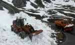 Prima nevicata al Nivolet, Sp. 50 temporaneamente chiusa | FOTO