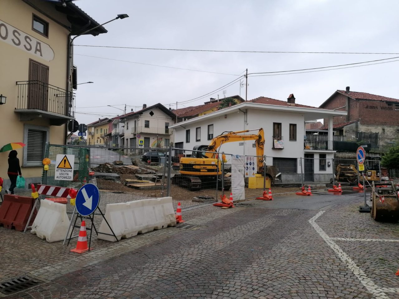 Mai più allagamenti in piazza
