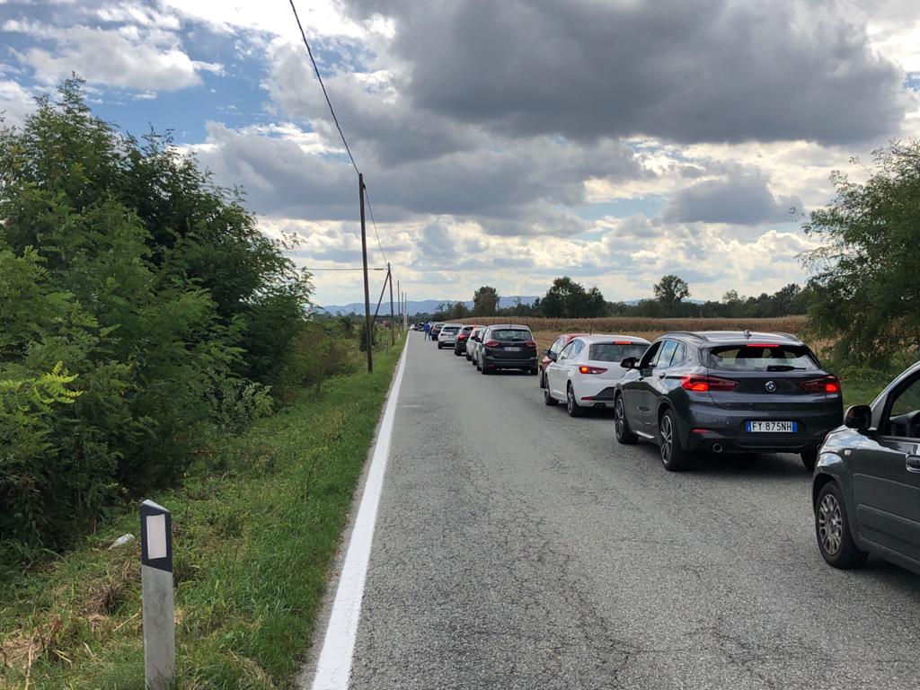 Disagi viabilità: atteso in queste ore passaggio ciclisti Torino-Biella