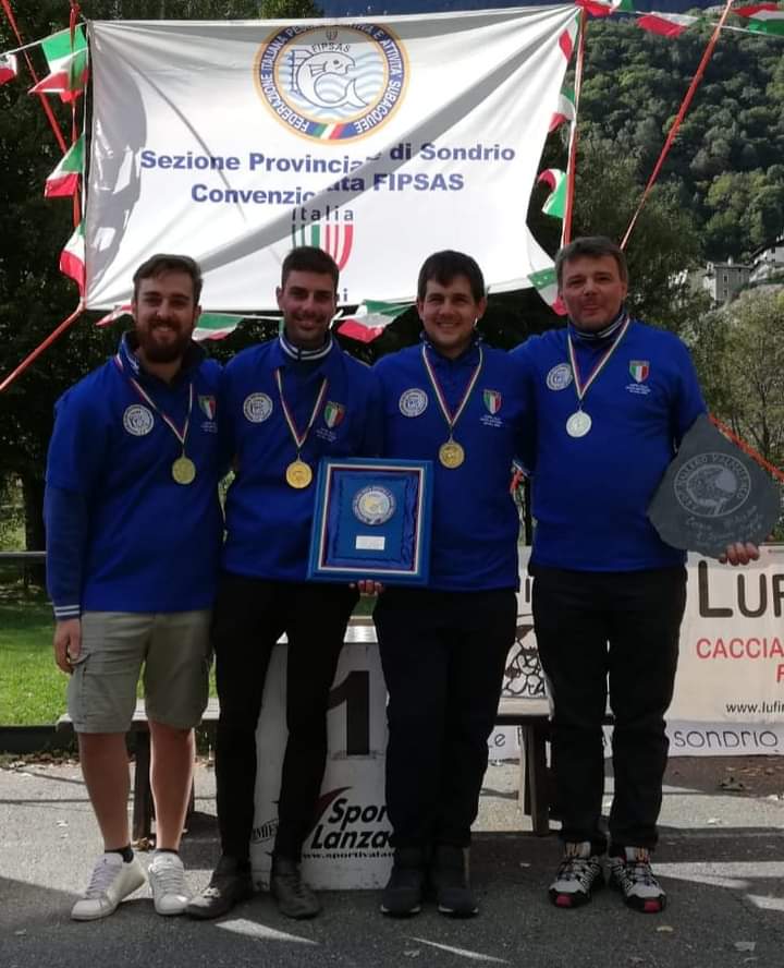 Canavesani oro nella pesca nella Coppa Italia no kill