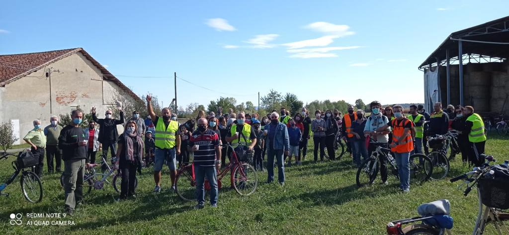 Biciclettata a Favria realizzata grazie alla Pro loco