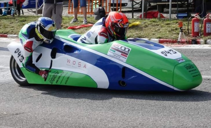 Bottino ancora campione Italiano di sidecar in salita