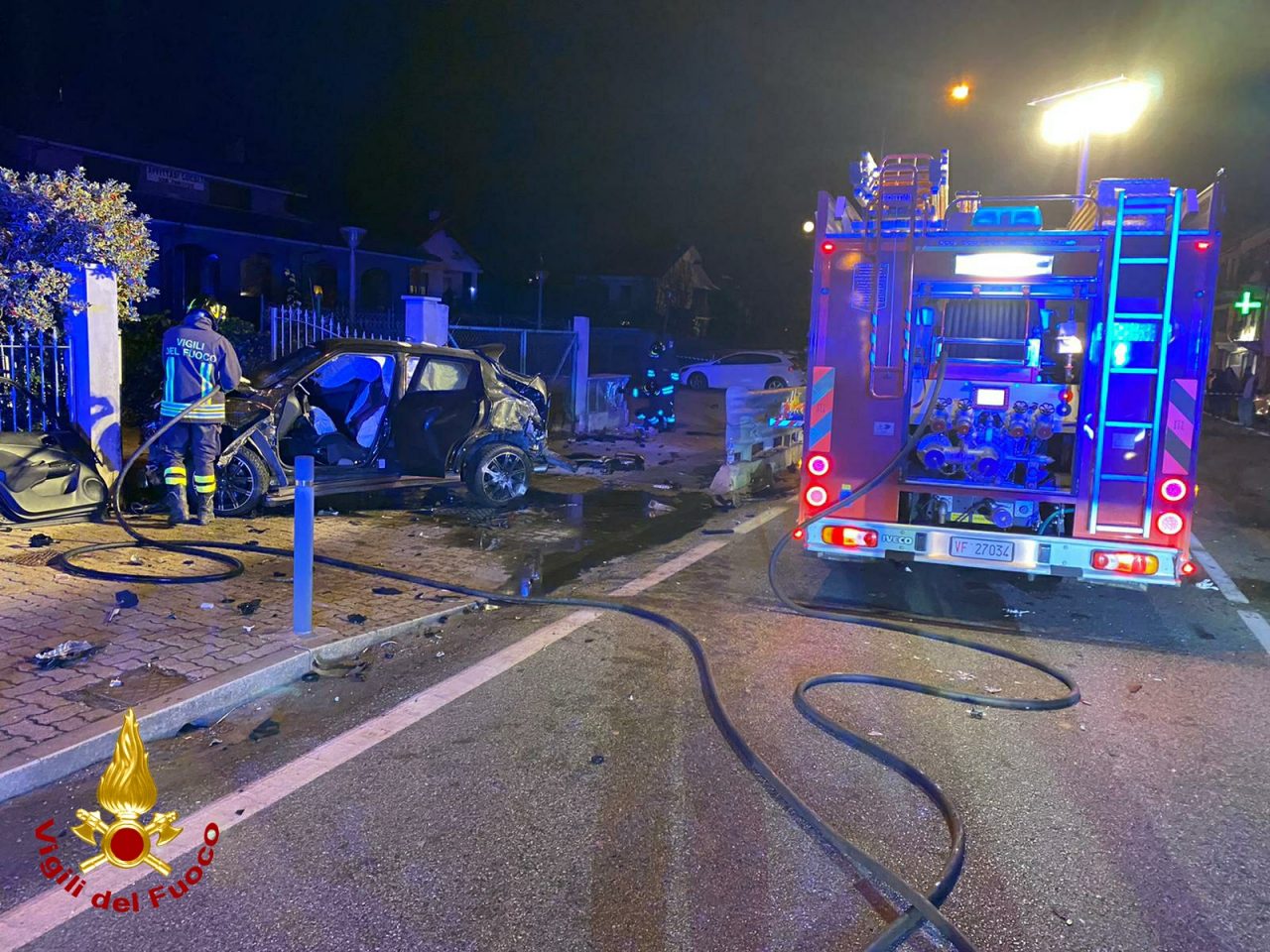 Incidente a Chiusa di San Michele, tre feriti | FOTO