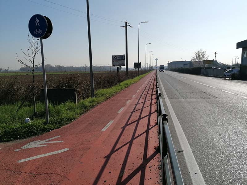 Ciclo-pedonale: manca la sicurezza